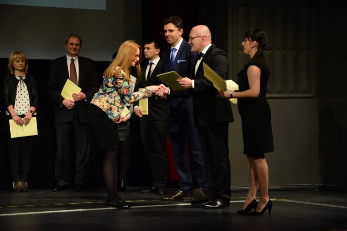 Zdjęcie nr 56 z galerii Gala wręczenia dyplomów absolwentom studiów podyplomowych - Pałac Kultury Zagłębia