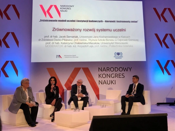 Zdjęcie nr 1 z galerii Konferencja programowa Narodowego Kongresu Nauki z udziałem władz WSB