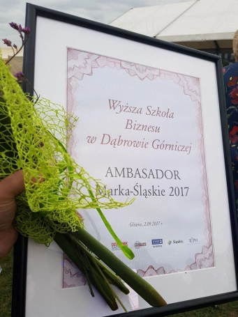 Zdjęcie nr 11 z galerii JM Rektor WSB otrzymała Statuetkę Ambasador "Marka-Śląskie"