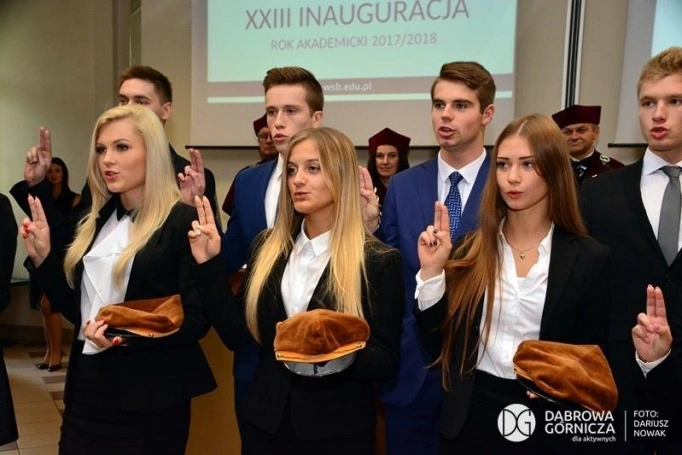 Zdjęcie nr 37 z galerii XXIII Inauguracja Roku Akademickiego w Wyższej Szkole Biznesu w Dąbrowie Górniczej