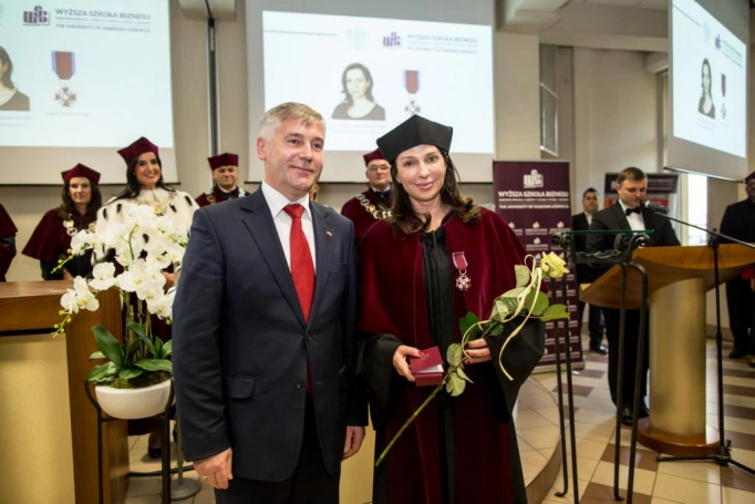 Zdjęcie nr 65 z galerii XXIII Inauguracja Roku Akademickiego w Wyższej Szkole Biznesu w Dąbrowie Górniczej