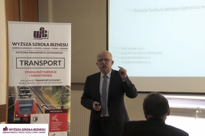 Zdjęcie nr 13 z galerii Seminarium „Rozwój kultury bezpieczeństwa w polskim transporcie szynowym w oparciu o doświadczenia europejskie”
