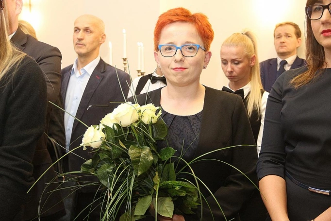 Zdjęcie nr 7 z galerii Spotkanie świąteczno-noworoczne w Wyższej Szkole Biznesu w Dąbrowie Górniczej