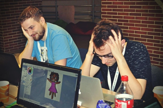 Zdjęcie nr 12 z galerii Studenci WSB w Cieszynie nagrodzeni podczas Sensei Game Jam 2017