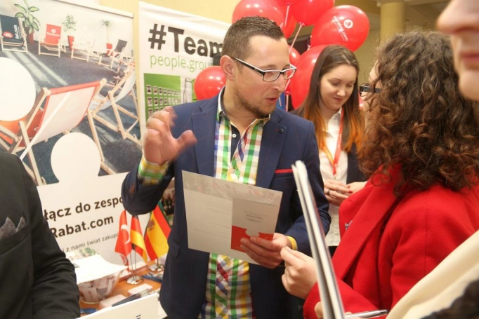Zdjęcie nr 11 z galerii Tłumy na Targach Pracy i Praktyk Studenckich w WSB