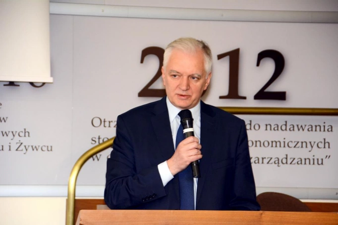 Zdjęcie nr 1 z galerii Dr Jarosław Gowin w Akademii WSB