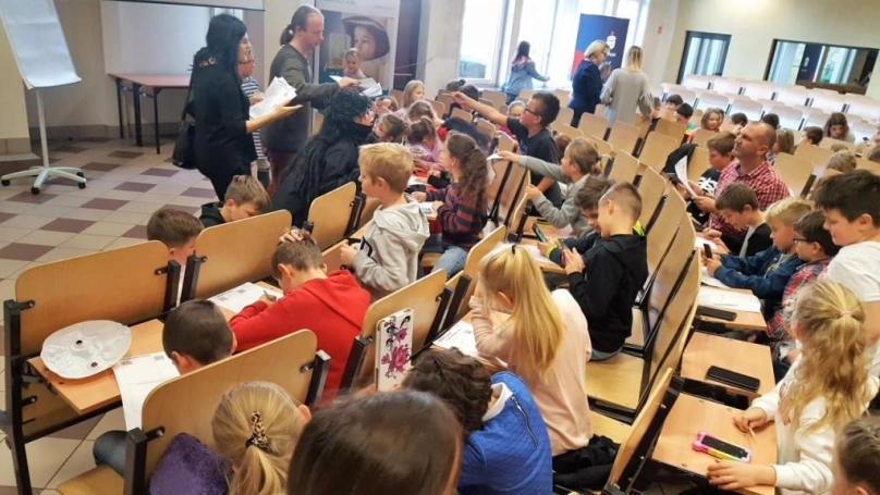 Zdjęcie nr 4 z galerii Halloweenowe warsztaty językowe w Akademii WSB