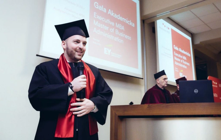Zdjęcie nr 13 z galerii Gala akademicka Executive MBA oraz Master of Business Administration (Partner kierunku: EY Academy of Business)