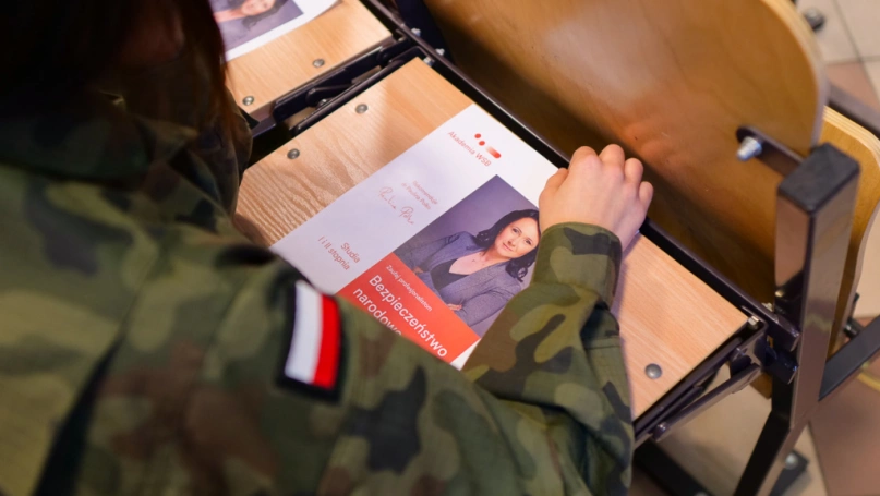 Zdjęcie nr 6 z galerii Dzień podchorążego w Akademii WSB