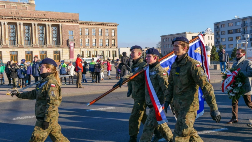Zdjęcie nr 13 z galerii Dzień podchorążego w Akademii WSB