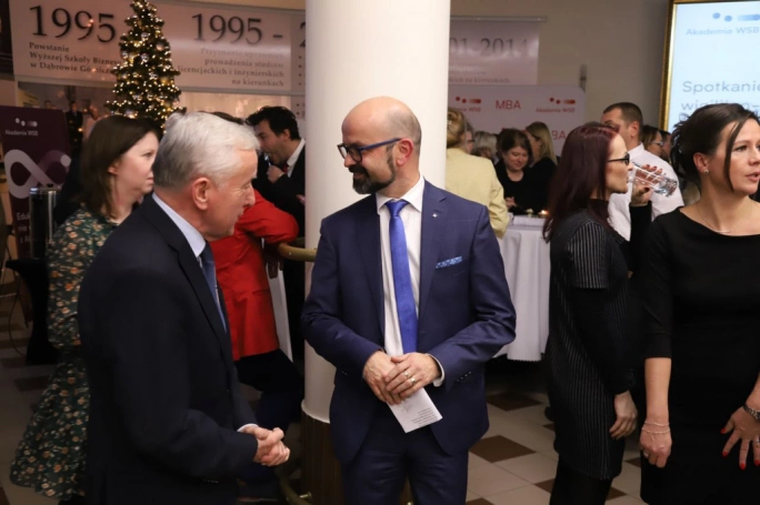 Zdjęcie nr 29 z galerii Spotkanie wigilijno-noworoczne w Akademii WSB