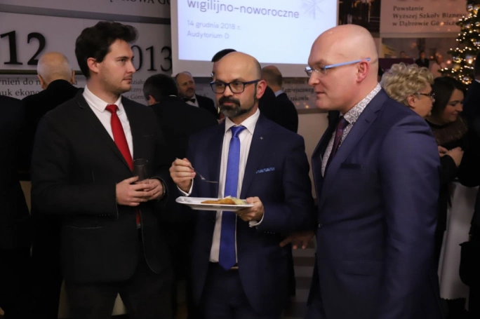 Zdjęcie nr 41 z galerii Spotkanie wigilijno-noworoczne w Akademii WSB