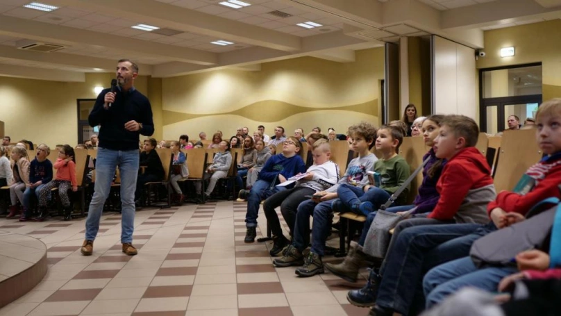 Zdjęcie nr 12 z galerii „Świat jest z klocków” – wykład dra Tomasza Rożka w Akademii WSB