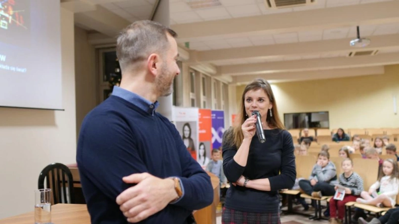 Zdjęcie nr 2 z galerii „Świat jest z klocków” – wykład dra Tomasza Rożka w Akademii WSB