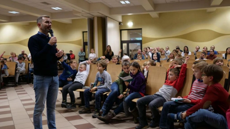 Zdjęcie nr 19 z galerii „Świat jest z klocków” – wykład dra Tomasza Rożka w Akademii WSB