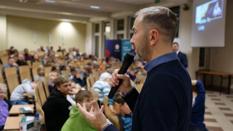 Zdjęcie nr 20 z galerii „Świat jest z klocków” – wykład dra Tomasza Rożka w Akademii WSB