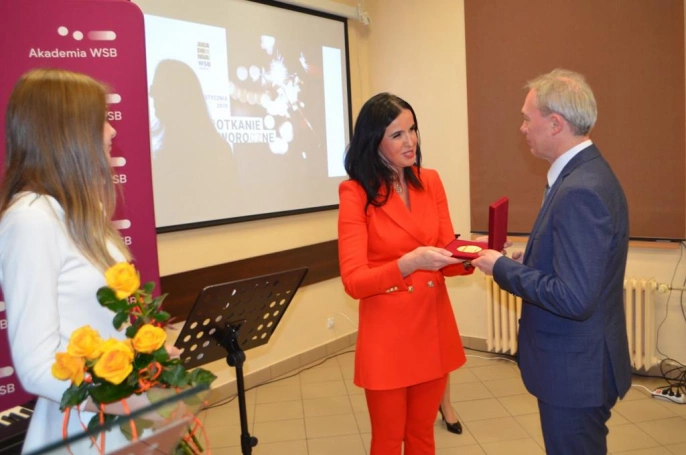 Zdjęcie nr 11 z galerii Spotkanie noworoczne Wydziału Zamiejscowego w Cieszynie Akademii WSB
