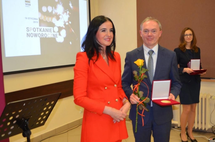 Zdjęcie nr 12 z galerii Spotkanie noworoczne Wydziału Zamiejscowego w Cieszynie Akademii WSB