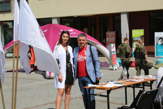 Zdjęcie nr 18 z galerii Honorowi Dawcy Krwi Akademii WSB