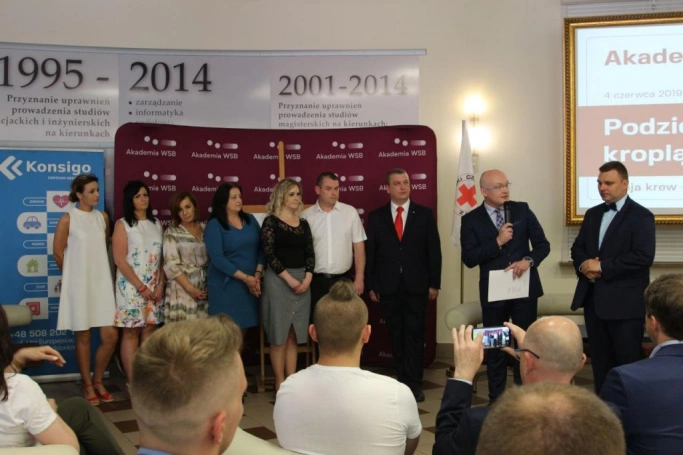 Zdjęcie nr 9 z galerii Honorowi Dawcy Krwi Akademii WSB