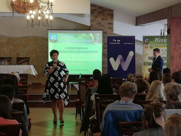 Zdjęcie nr 4 z galerii I Konferencja Warsztatowo-Szkoleniowa pt. „Oswoić lęki i trudności dziecka ze spektrum autyzmu”
