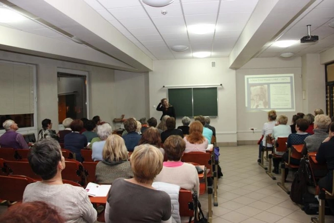 Zdjęcie nr 7 z galerii 04.12.2014 r. wykład "Z czego śmieją się mądrzy ludzie - filozofia śmiechu, filozofia szczęścia"