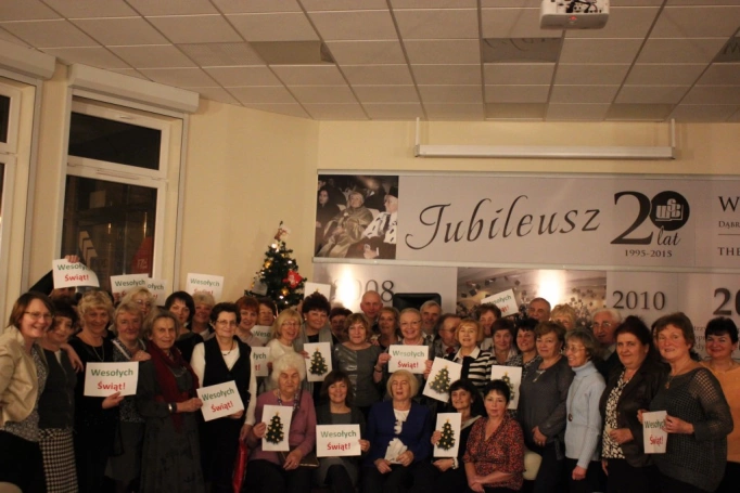 Zdjęcie nr 1 z galerii 18 grudnia 2015 r. Wigilia Uniwersytetu Trzeciego Wieku - dziękujemy!!!