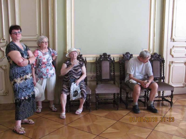 Zdjęcie nr 10 z galerii Seniorzy w Zamku Sieleckim i Pałacu Dietla