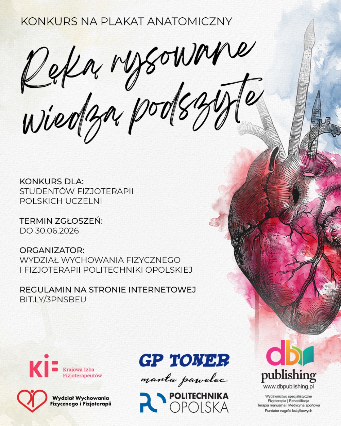 Konkurs na plakat anatomiczny &bdquo;Ręką rysowane &ndash; wiedzą podszyte&rdquo;