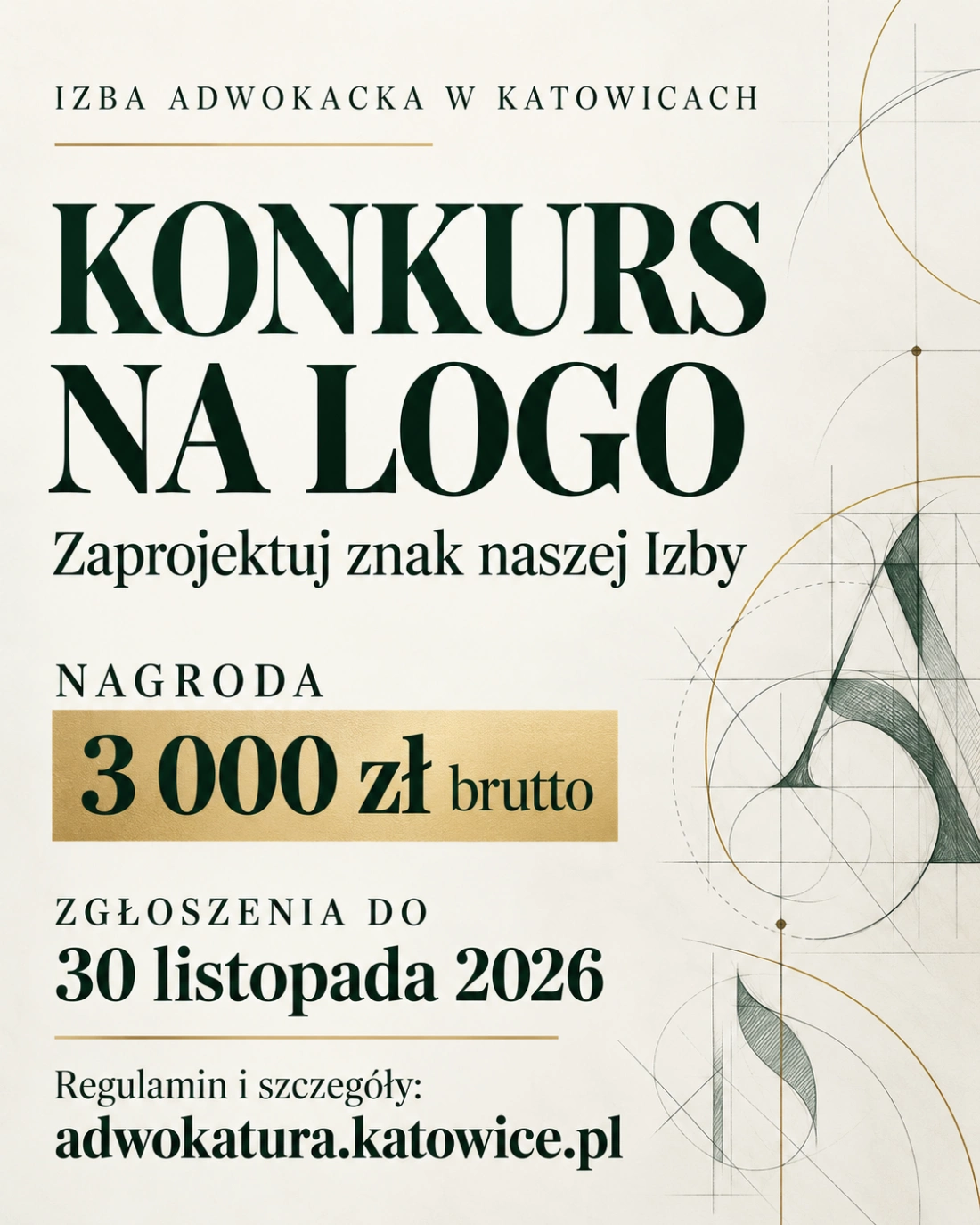 Konkurs na logo Izby Adwokackiej w Katowicach