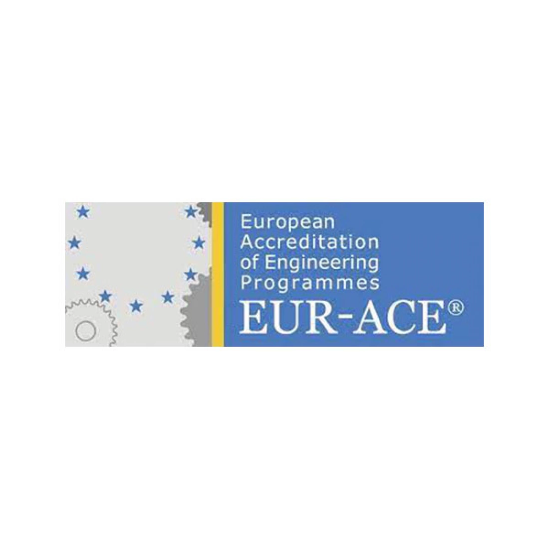 Logo Europejskiej Akredytacji Programów Inżynieryjnych EUR-ACE.