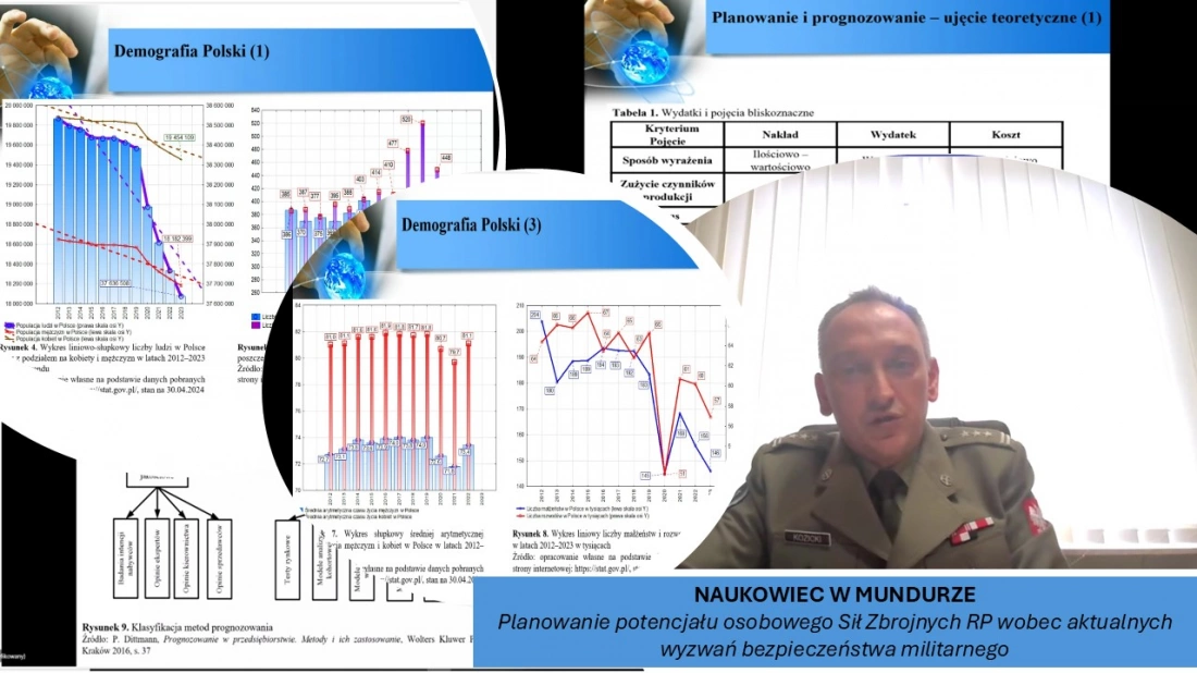 "Naukowiec w mundurze" prof. B.Kozicki