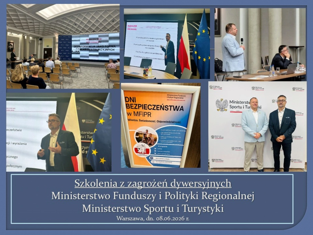 Szkolenia ministerstwa