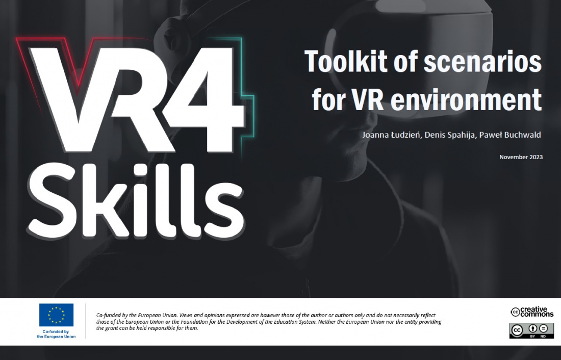 Toolkit of Scenarios for VR environment