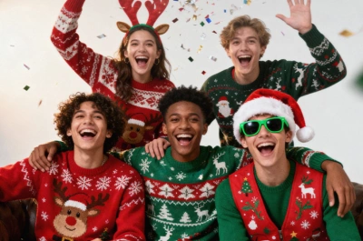 Ilustracja wydarzenia: International Christmas Party – święta w międzynarodowym stylu w Akademii WSB