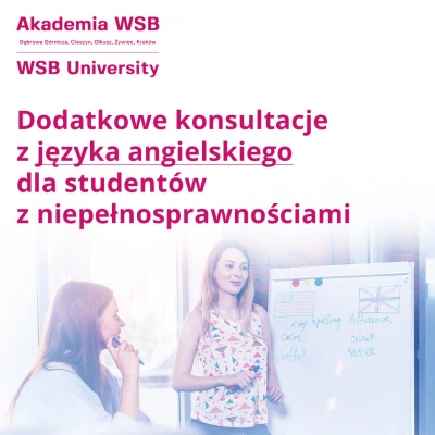 ilustracja aktualności: Dodatkowe konsultacje z języka angielskiego dla studentów AWSB!