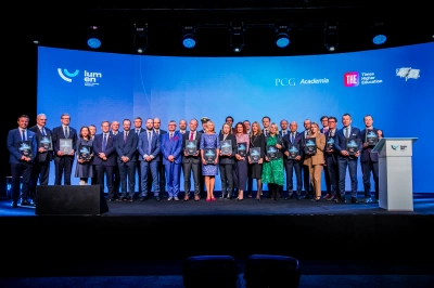 ilustracja aktualności: WSB University recognised by the Times Higher Education (THE) World University Rankings at the LUMEN 2022 conference.