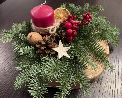 ilustracja aktualności: Stroiki bożonarodzeniowe 