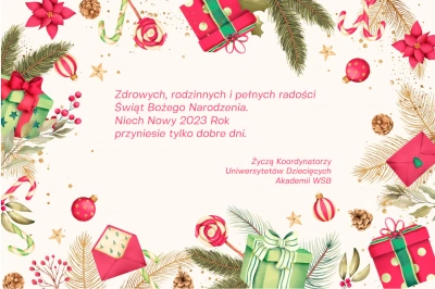 ilustracja aktualności: Wesołych Świąt Bożego Narodzenia oraz Szczęśliwego Nowego Roku 