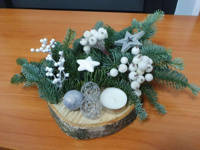 ilustracja aktualności: Warsztaty tworzenia stroik&oacute;w światecznych 