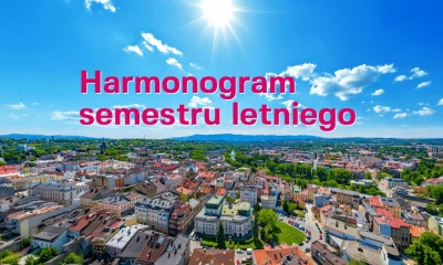 ilustracja aktualności: Harmonogram semestru letniego i terminy zjazdów
