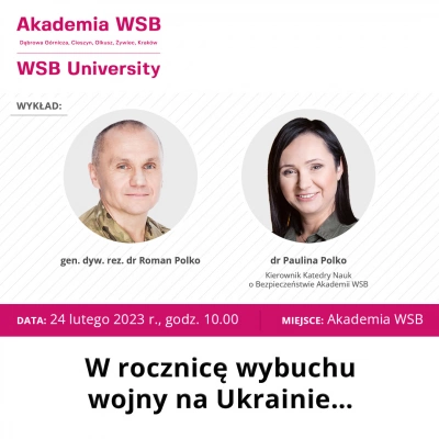 ilustracja aktualności: Rok od agresji na Ukrainie...