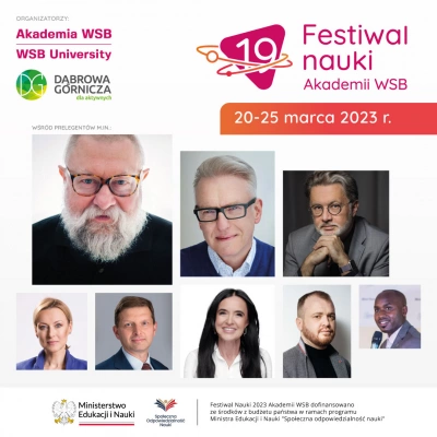 ilustracja aktualności: 19. Festiwal Nauki Akademii WSB 
