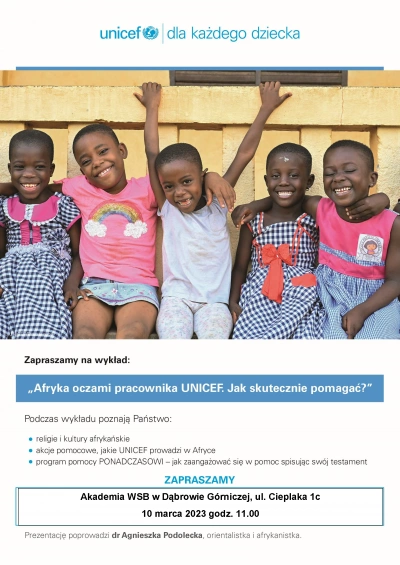 ilustracja aktualności: Afryka oczami pracownika UNICEF. Jak skutecznie pomagać