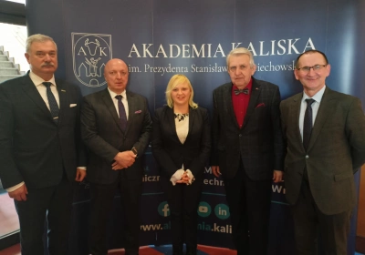 ilustracja aktualności: Wizyta w Akademii Kaliskiej