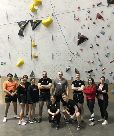 ilustracja aktualności: Akademickie Mistrzostwa Śląska we wspinaczce sportowej na trudność