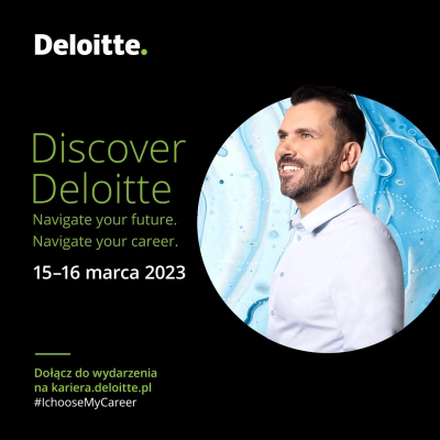ilustracja aktualności: Zapraszamy na wirtualne dni otwarte Discover Deloitte!