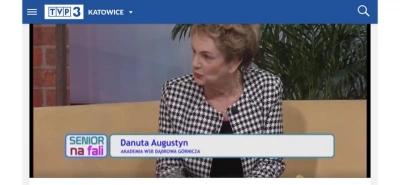 ilustracja aktualności: Senior na Fali TVP 3