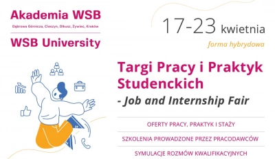 ilustracja aktualności: XIV Targi Pracy i Praktyk Studenckich w Akademii WSB