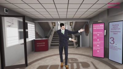 ilustracja aktualności: Wirtualny spacer po Akademii WSB